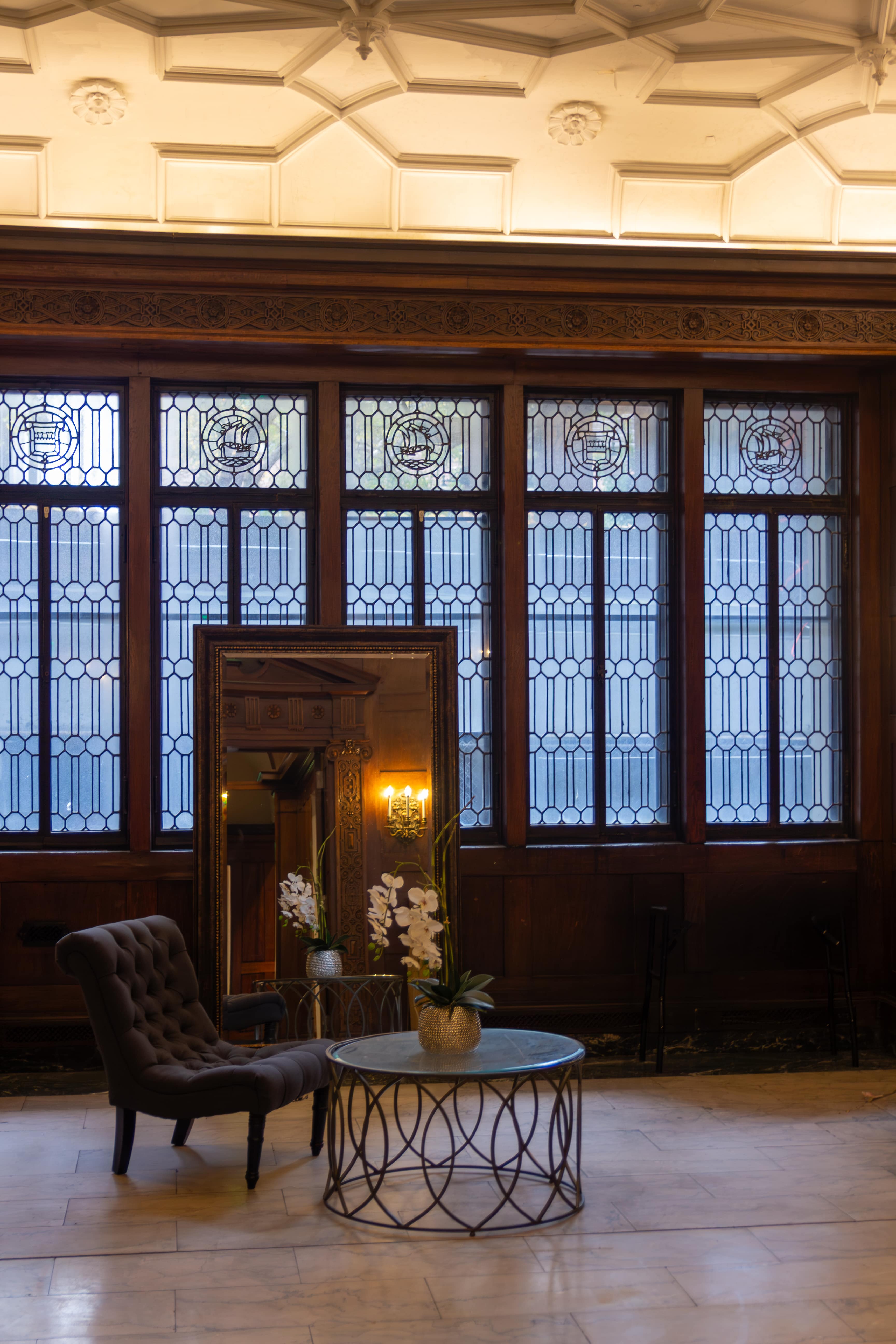 Tree-lined path evoking the character and charm of Albany