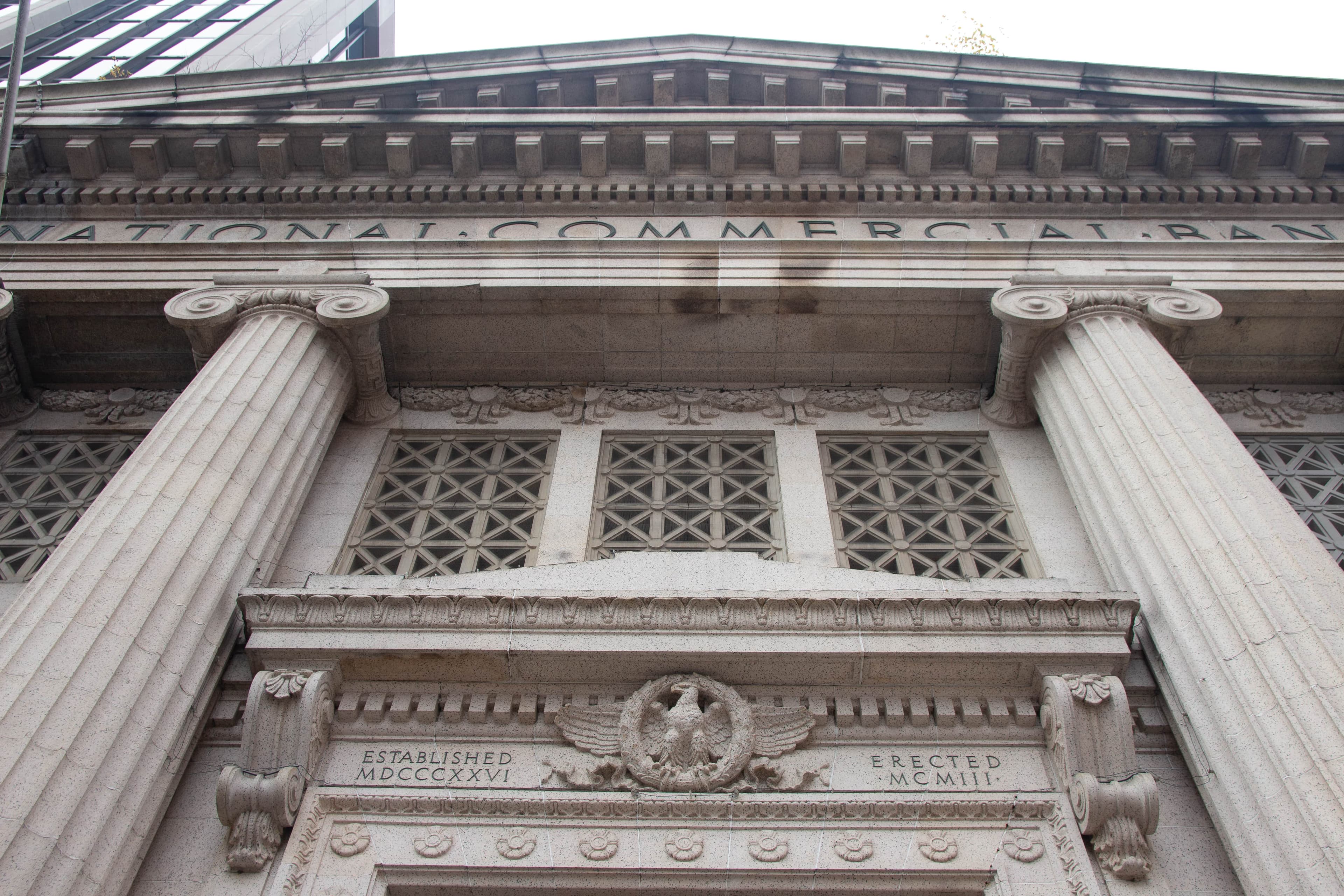 A historic building exterior representing 60 State Street