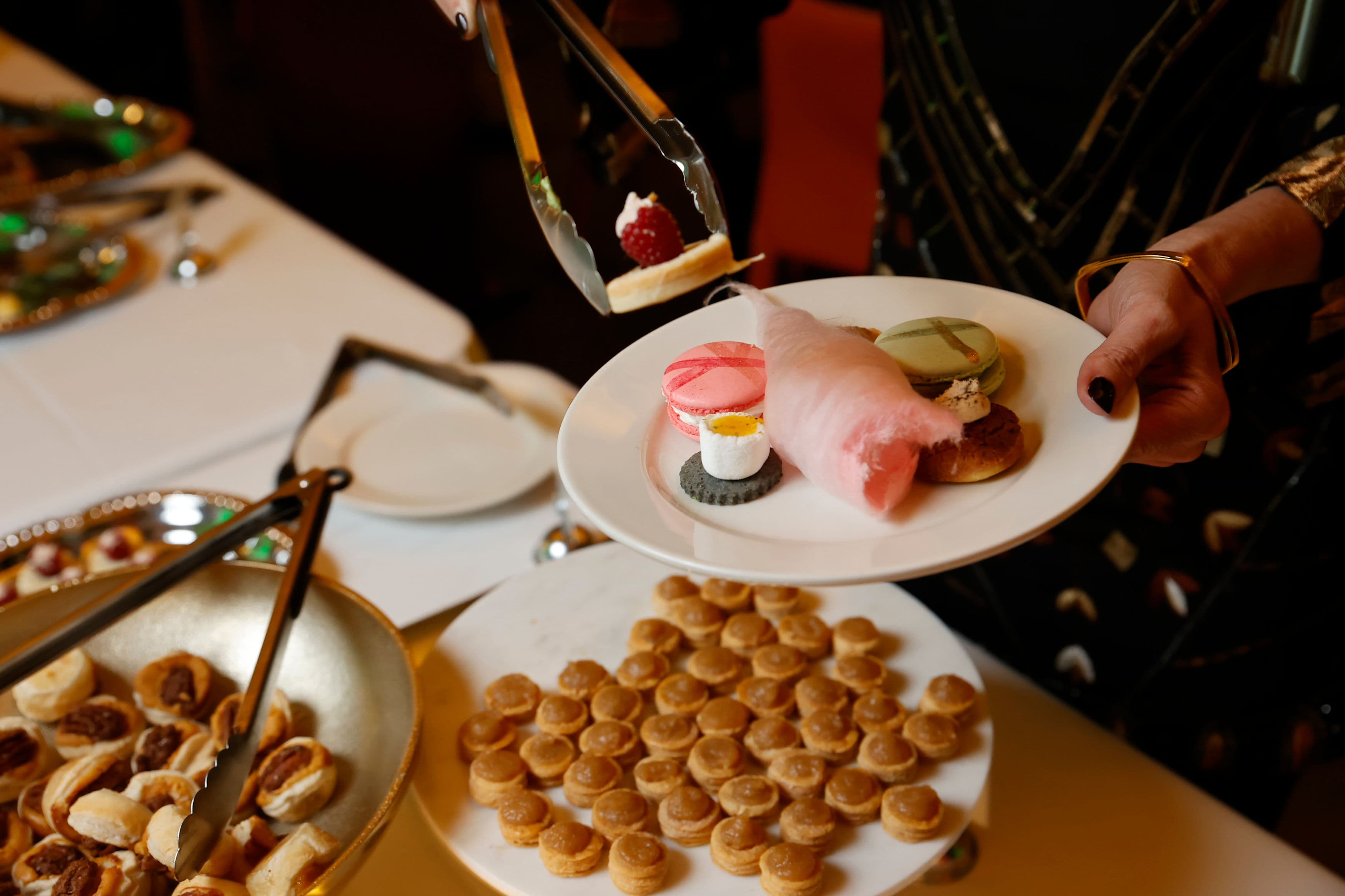 Guests enjoying an elegant gathering inside a NeoVista-style venue