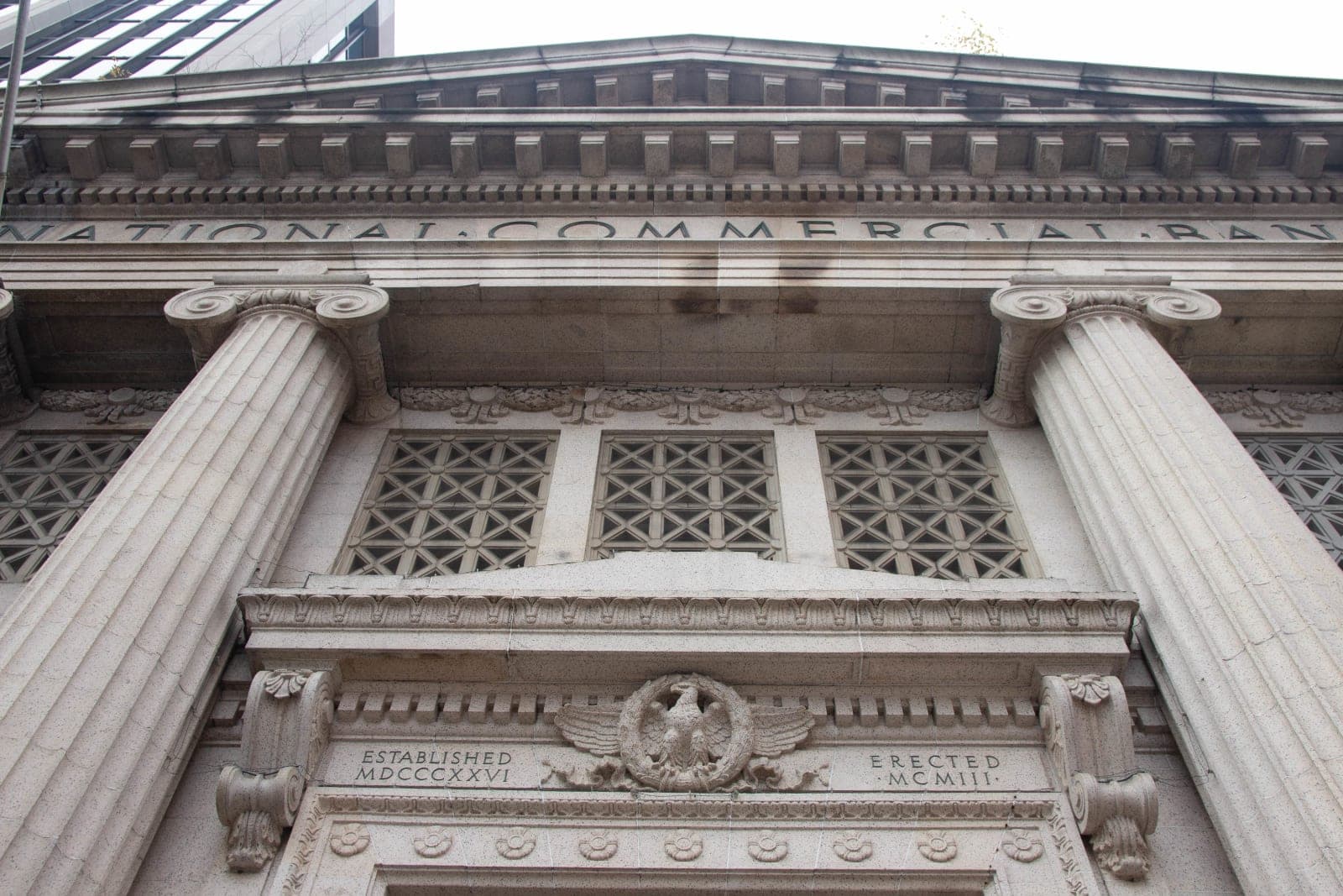A historic building exterior representing 60 State Street