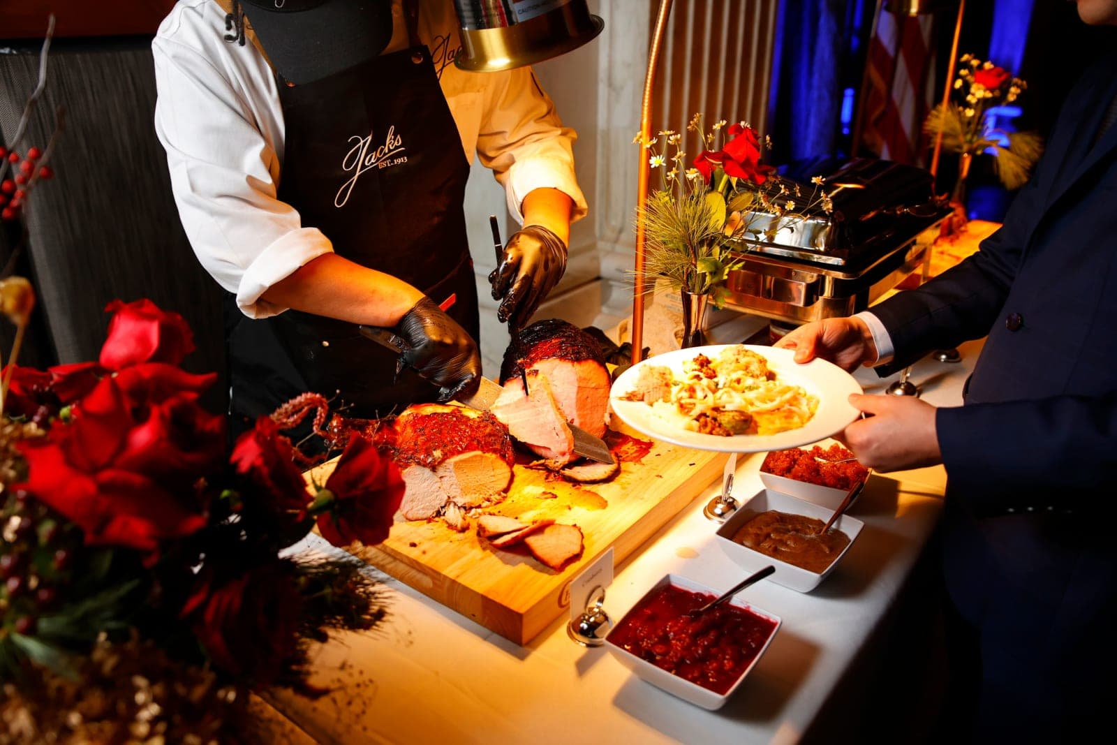 Catering spread
